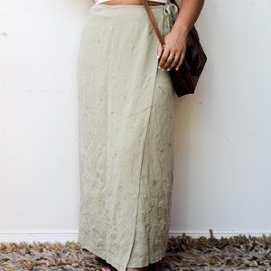 Light Green Maxi Skirt